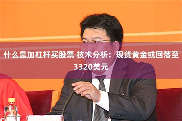 什么是加杠杆买股票 技术分析：现货黄金或回落至3320美元
