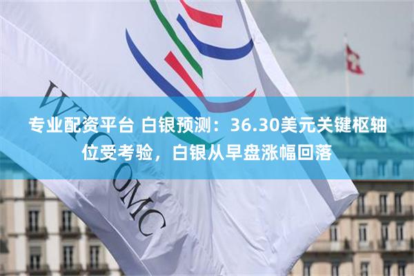 专业配资平台 白银预测：36.30美元关键枢轴位受考验，白银从早盘涨幅回落