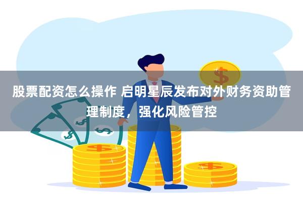 股票配资怎么操作 启明星辰发布对外财务资助管理制度，强化风险管控