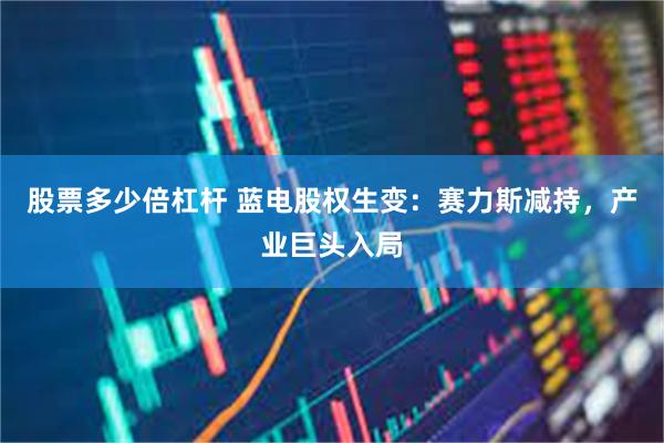 股票多少倍杠杆 蓝电股权生变:赛力斯减持,产业巨头入局