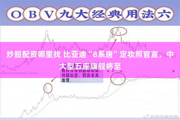炒股配资哪里找 比亚迪“8系唐”定妆照官宣，中大型五座旗舰将至