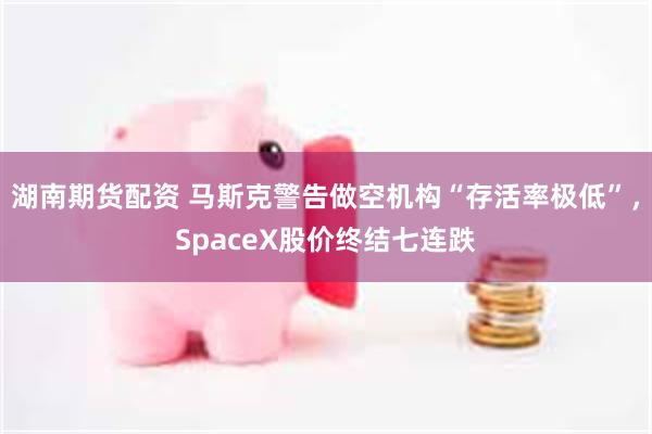湖南期货配资 马斯克警告做空机构“存活率极低”,SpaceX股价终结七连跌