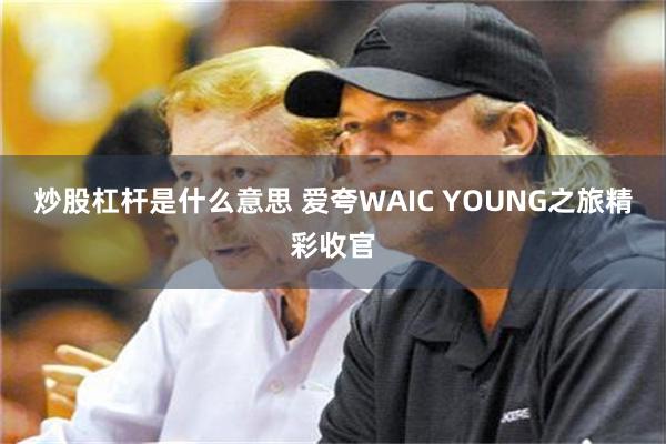 炒股杠杆是什么意思 爱夸WAIC YOUNG之旅精彩收官