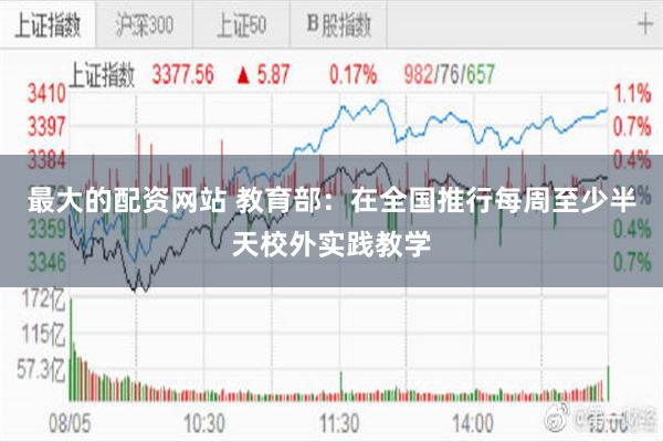 最大的配资网站 教育部：在全国推行每周至少半天校外实践教学